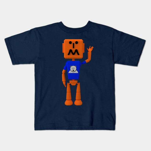 Tobi Myzbot Kids T-Shirt by Myzrable_g